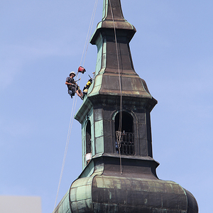 Arbeit in luftiger Höh'