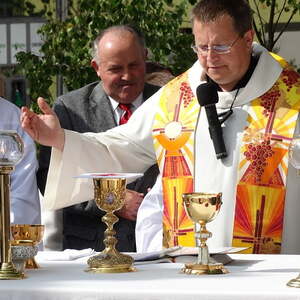 Fronleichnam 2016, Pfarre Neumarkt im Mühlkreis