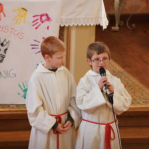 Ministrantenaufnahme in Thomasroith