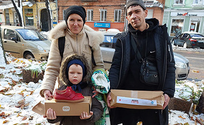 Jugend Eine Welt leistet seit Ausbruch des Ukraine-Kriegs wichtige Nothilfe für Betroffene.