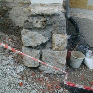 Außenrenovierung Pfarrkirche 2005