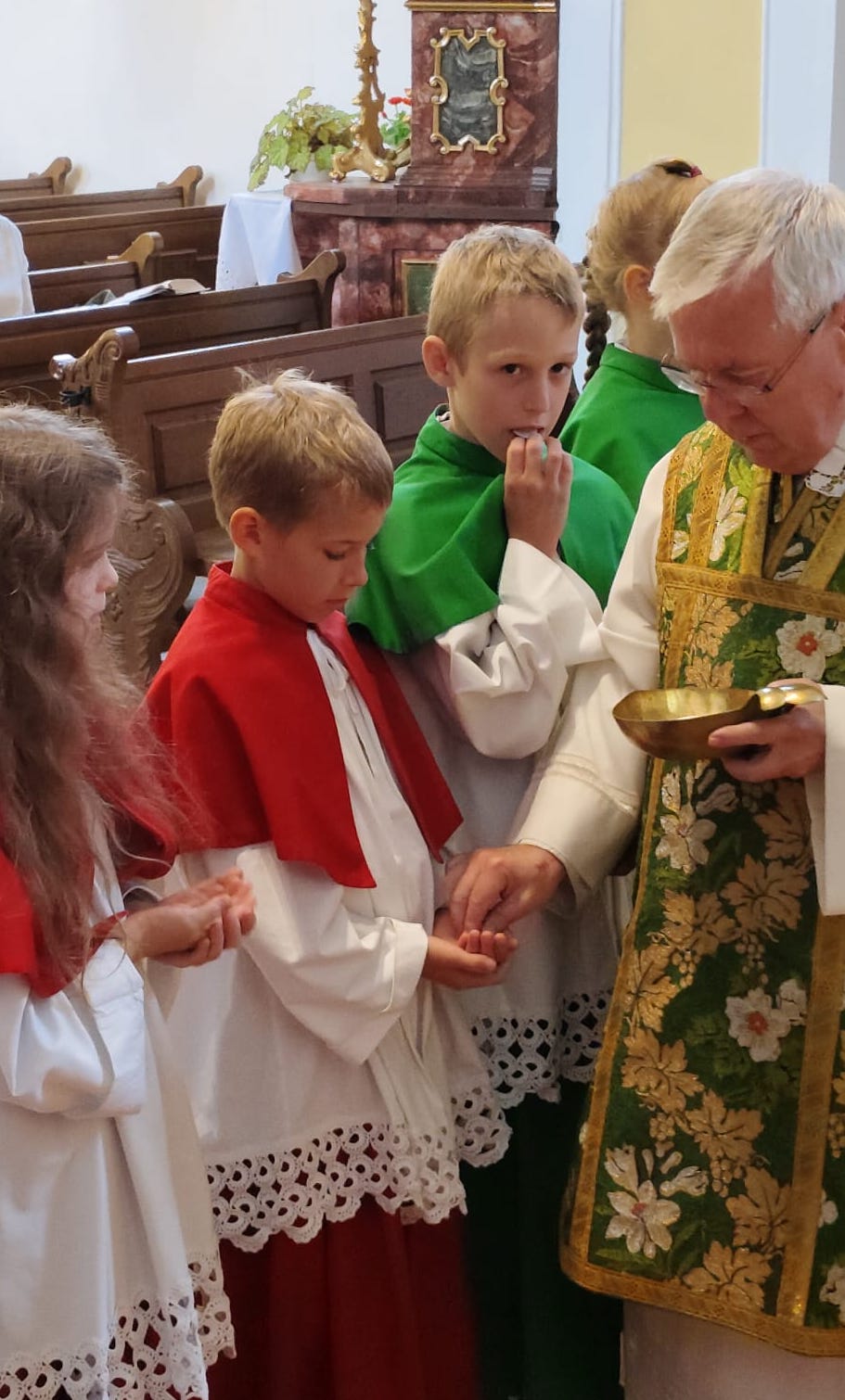 Aufnahme Ministrant*innen