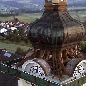 Sanierung der Turmkuppel 2017