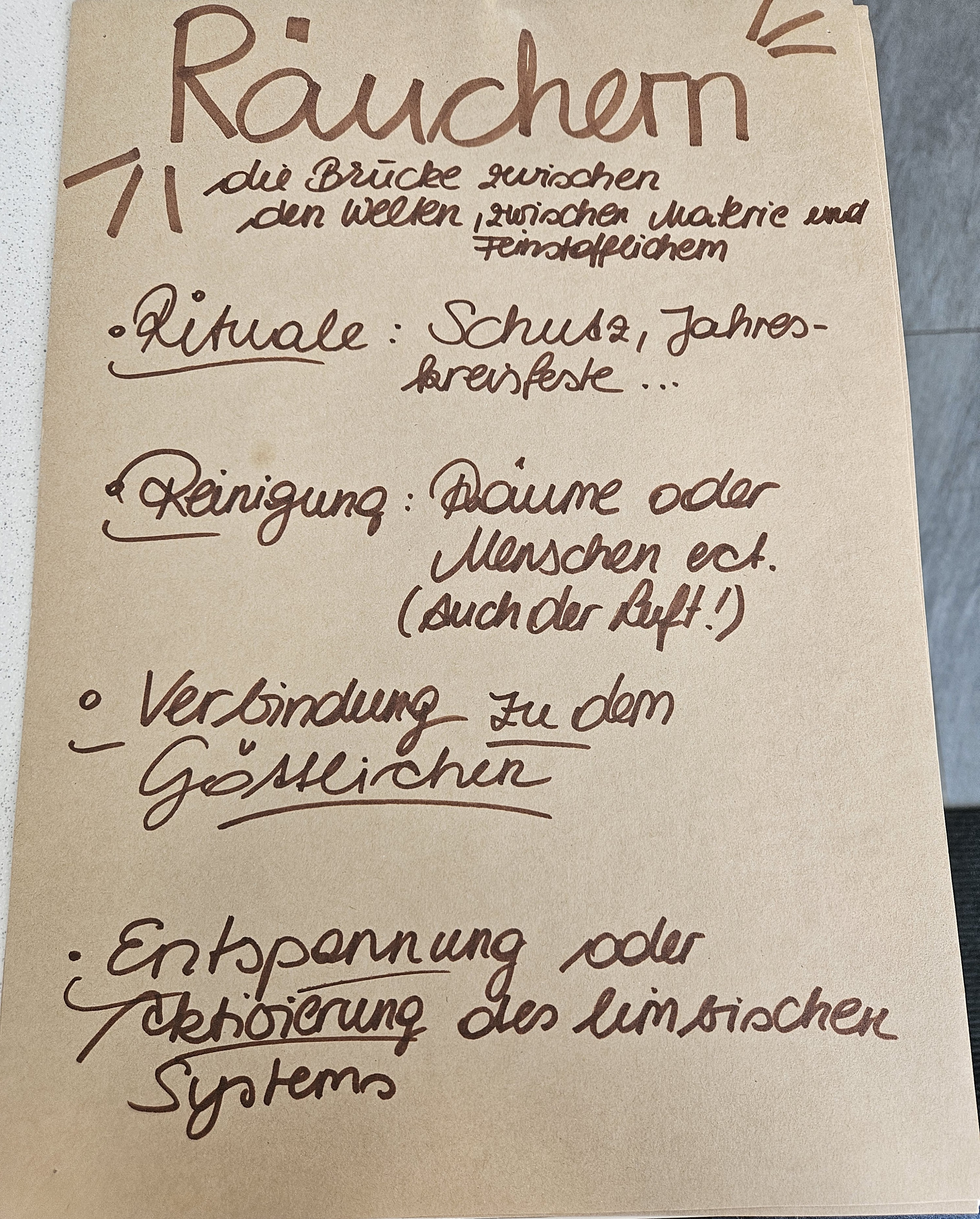 Räucherworkshop der kfb Ottnang / hhirsch/pgottnang