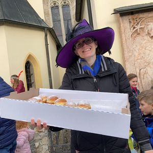 Faschingskrapfen 'to go'