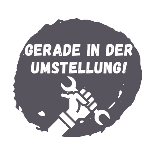 Gerade in der Umstellung!