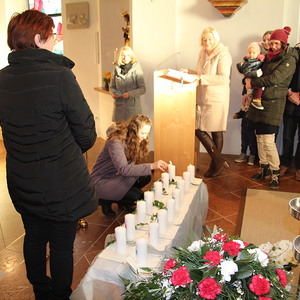 Lichtmessfeier am 5.2.2023 - Täuflingsgottesdienst