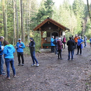 Rast bei der Stierlingkapelle