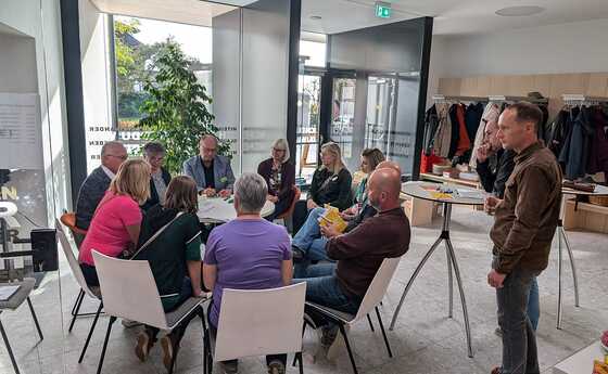 Gruppendiskussion bei der Startveranstaltung Zukunftsweg Dekanat Freistadt