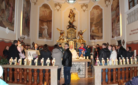 Lichtmessfeier vom 31/01/2016