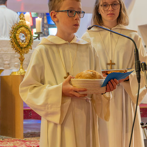 Gottesdienst und Fronleichnamsprozession in Kirchdorf/Krems