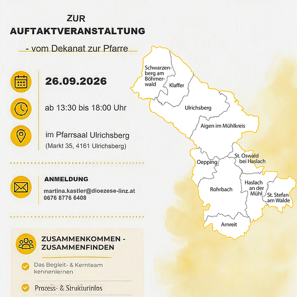 Einladung Auftaktveranstaltung