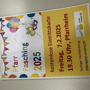 Pfarrfasching 2025