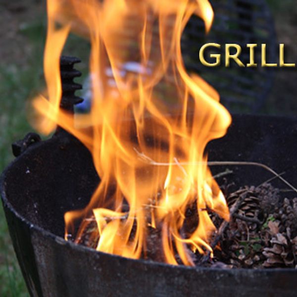 Grillfeuer