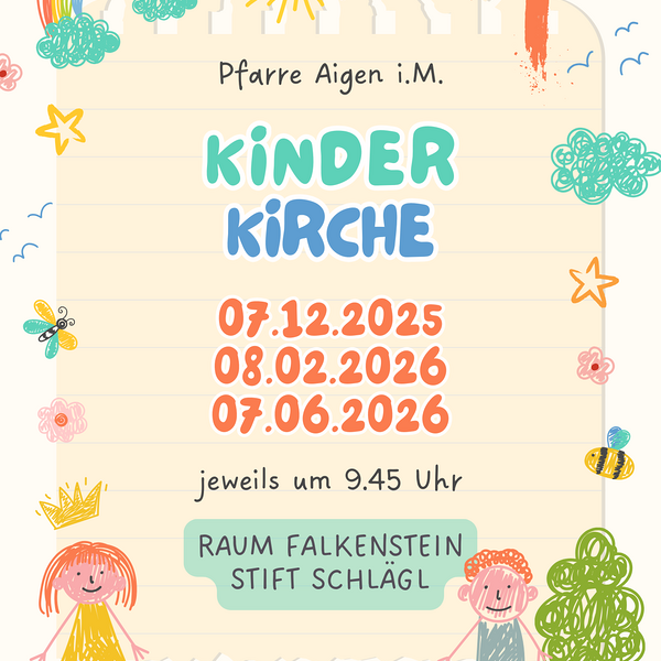 Plakat Kinderkirche