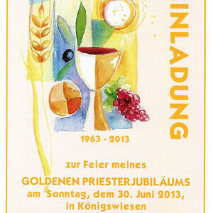 Einladung Goldenes Priesterjubiläum