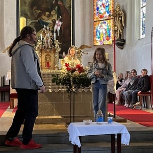 Kirchenführung im Altarraum