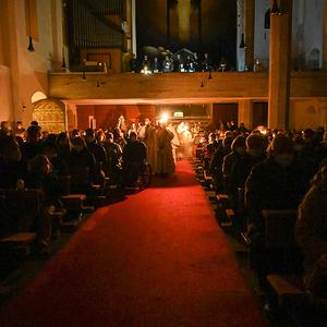 Osternacht-Feier in der Pfarrkirche Kirchdorf an der KremsFoto Haijes