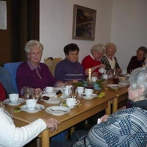 Adventfeier mit der Mittwochnachmittags-Runde