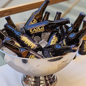 Danke an Abt Lukas vom Stift Schlägl für die Bierspende