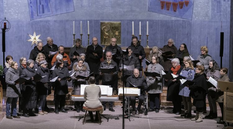 Kirchenchor - Adventkonzert 4. 12. 2022 / © Pfarrgemeinde Wels-Heilige Familie