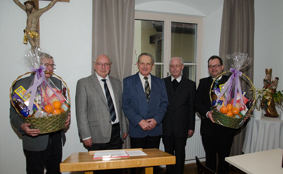 Ehrung Reisenberger und Rossgatterer