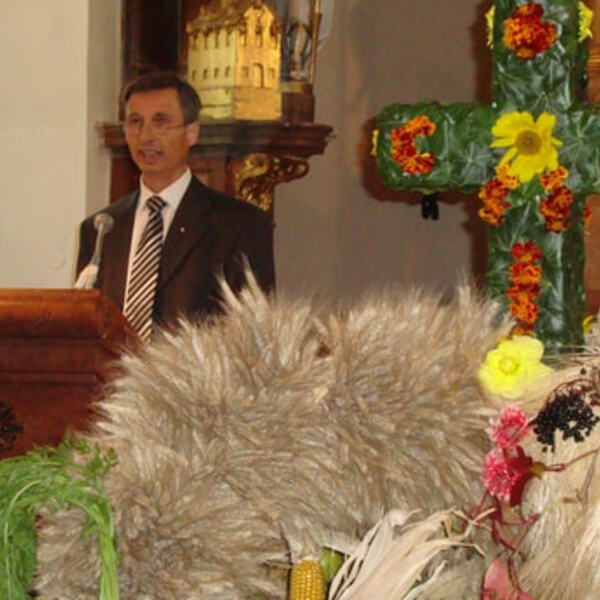  Erntedankfest mit Pfarrfrühschoppen 2009                               