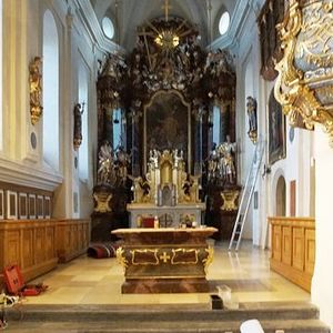 Ausräumen der Kirche am 29.01.2016