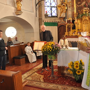 herzlich an Organistin Gerti Ramböck