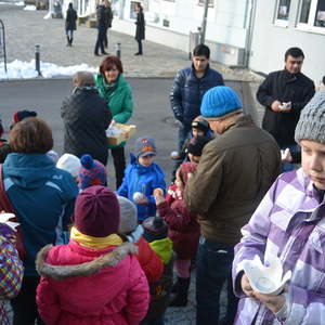 Kindersegnung 2015 in der Stadtpfarrkirche Urfahr mit dem Kindergarten Schwalbennest.