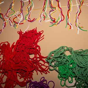 mit Erstkommunionmüttern und -kindern