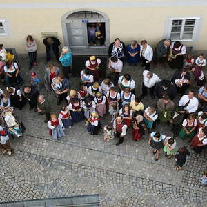 Erntedankfest mit Pfarrfoto