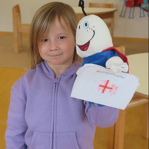 ROKO zu Besuch im Kindergarten