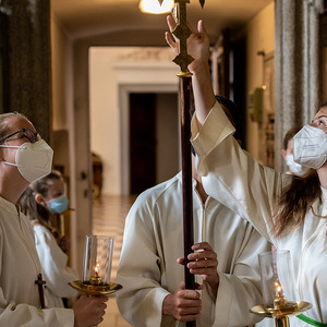 Familiengottesdienst mit Aufnahme der JS- und Ministrantenkinder vom Vorjahr
