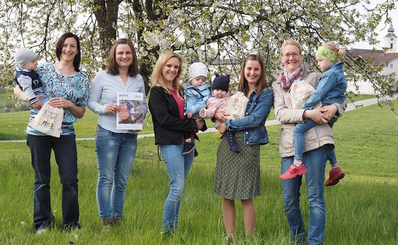 v.l.n.r: Conny Kritzinger, Johanna Fuchsberger, Sieglinde Lacher, Magdalena Pimmingstorfer, Teresa Spiesberger