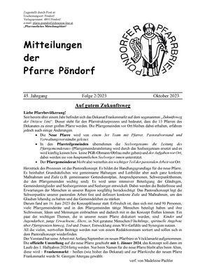Pfarrblatt 2023 Ausgabe 2