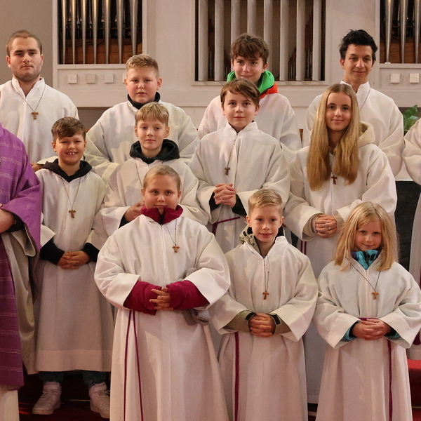 Ministrantenaufnahme 2025
