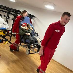 ROKO zu Besuch im Kiga