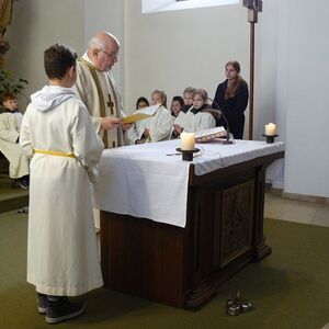 Aufnahme der neuen Ministrantinnen 2019