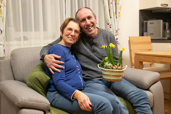 Wo Liebe wächst: Heidi & Ronny aus St. Pius / © Caritas Wo Liebe wächst: Heidi & Ronny aus St. Pius