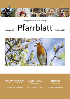 Pfarrblatt Frühling 2026