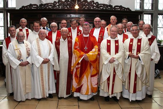 Dankgottesdienst mit Weihejubilaren im Alten Dom