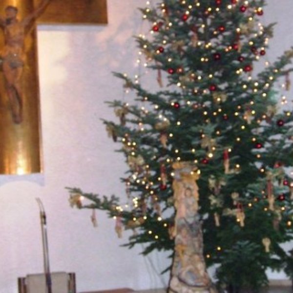 Unser Christbaum