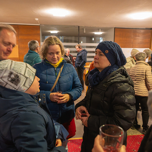 Nach dem Taize-Gottesdienst wurde zu einer Agape geladen.