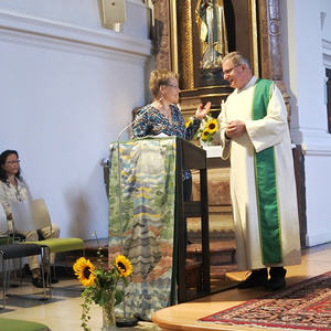 mit Gilbert Mathie u. Isabella Haider