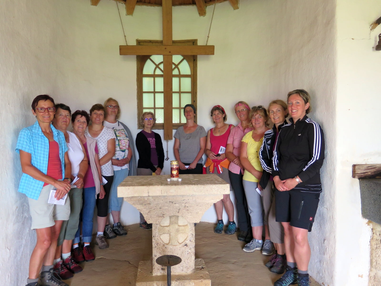 Pilgern zur Taufkapelle