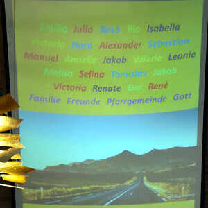 Vorstellung Firmlinge