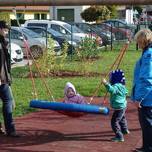Einweihung des neuen KiGa-Spielplatzes