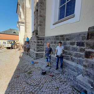 Sanierung Pfarrkirchenmauer