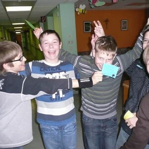 Firmlinge im Seniorenheim